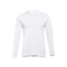 THC BERN WH II. Polo en coton à manches longues pour hommes