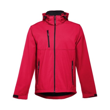 THC ZAGREB II. Veste softshell pour homme en polyester et élasthanne