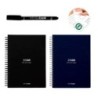 STARTER KIT INFINITE PLANNER A5. Le set comprend un "infinite Diary", un kit de nettoyage, un marqueur et un porte-marqueur