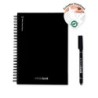 STARTER KIT INFINITEBOOK A5. Le set comprend un "Infinitebook", un kit de nettoyage, un marqueur et un porte-marqueur