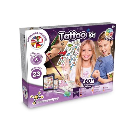 Tattoo Factory Kit I. Jeu éducatif pour enfants