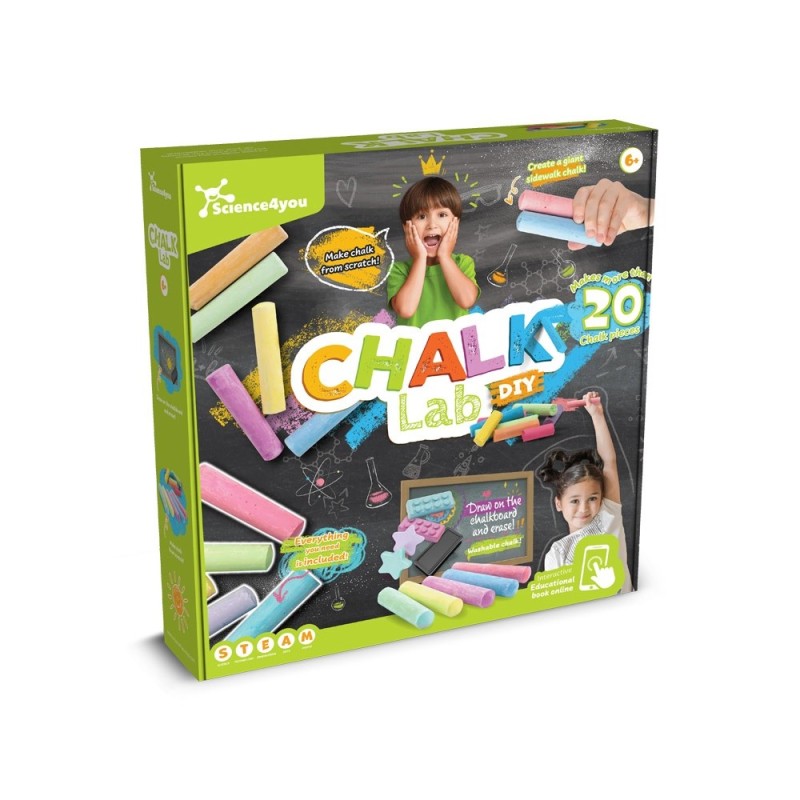 CHALK FACTORY. Fabriquer vos craies, idéal pour enfants