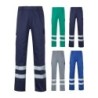 VL ASCLEPIUS. Pantalon sergé, multipoches (200g/m²), en coton (35%) et polyester (65%)