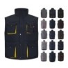 VL NERGAL. Gilet rembourré, bicolore, multipoches (120g/m²), en polyester (100%)