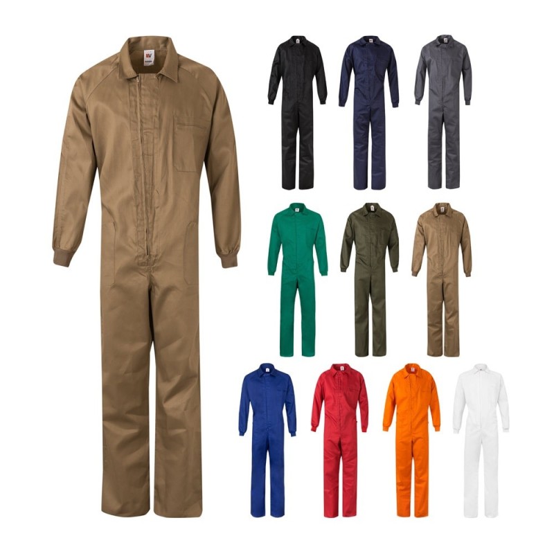 VL YAMA. Combinaison en sergé (200g/m²), en coton (35%) et polyester (65%)