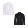 VL AGNI. Veste de cuisine unisexe (190 g/m²) en coton (35 %) et polyester recyclé (65 %)