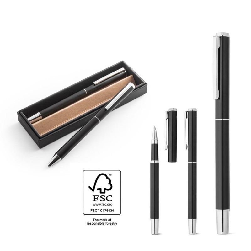 Parure de stylo à bille et de roller LEAH