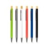 ZYLEN. Stylo à bille en aluminium recyclé (100 % rAL), avec finition en caoutchouc