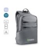 BROOKLYN. Sac à dos pour ordinateur portable 15'' en Nylon 2Tone imperméable