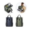 ROMA L. Sac à dos isotherme rembourré en polyester recyclé 600D ripstop 16 L