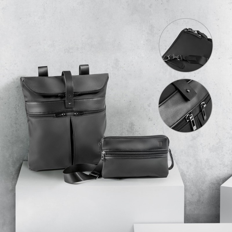 ROVER BACKPACK. Sac à dos en microfibre et PU