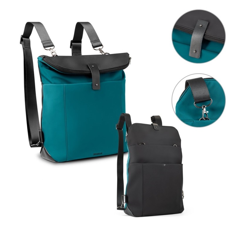 ROVER BACKPACK II. Sac à dos en tissu et PU