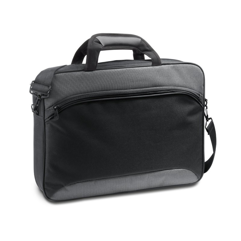 SANTANA. Sacoche pour ordinateur portable 15'6'' en polyester 600D 2Tone er 300D