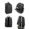 DRAMMEN. Sac à dos pour ordinateur portable en polyester recyclé haute densité 600D