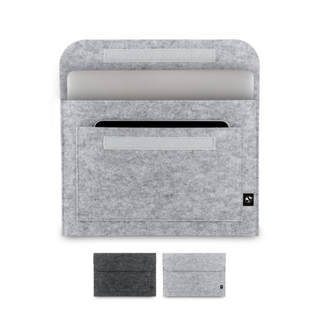 FELPY SLEEVE. Sacoche pour ordinateur portable en feutrine recyclée (100% rPET)