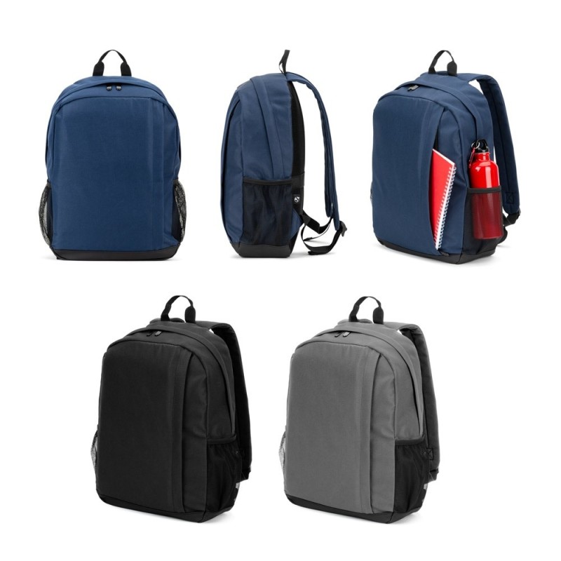 LIVERPOOL. Sac à dos pour ordinateur portable en polyester recyclé haute densité 600D 15 pouces