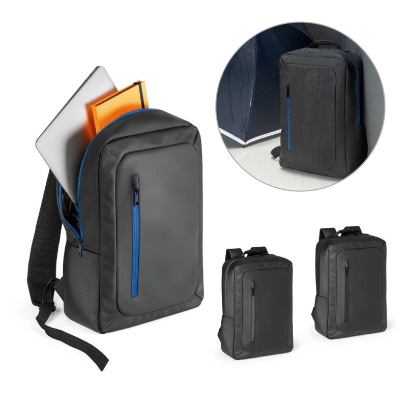 OSASCO. Sac à dos pour ordinateur portable 15'' en polyester recyclé 600D haute densité