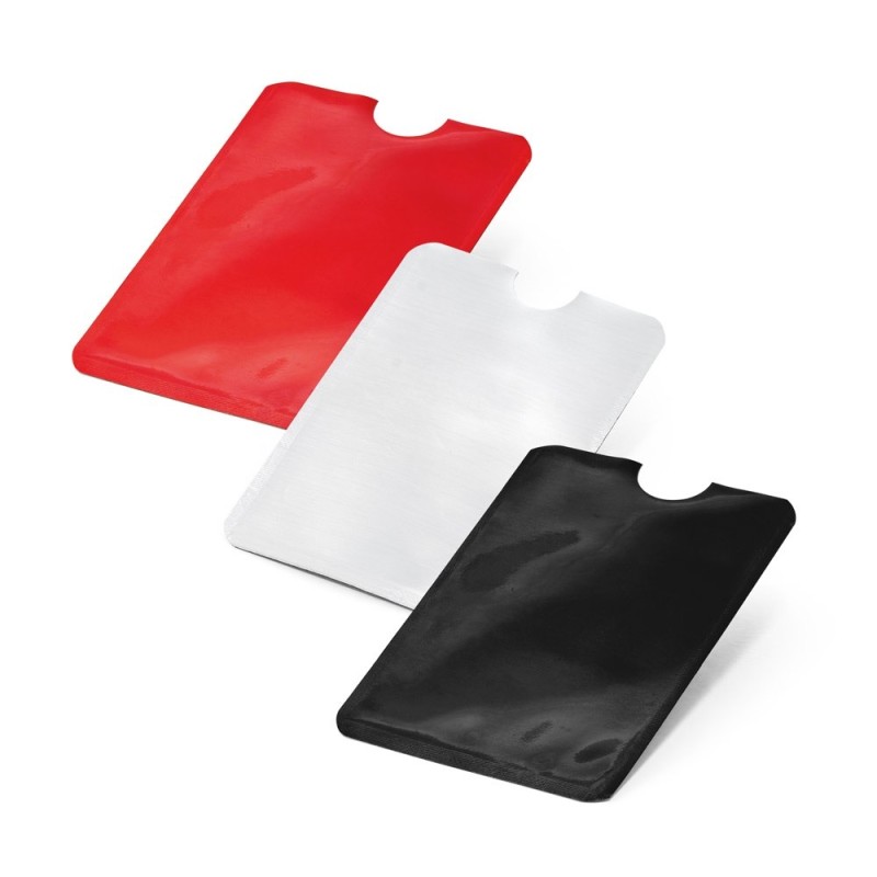 MEITNER. Porte-cartes en aluminium avec blocage RFID