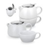 COLE. Set à thé 2 en 1 en porcelaine