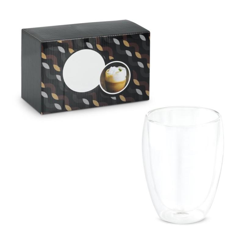 MACHIATO DUO. Set de 2 tasses en verre borosilicaté