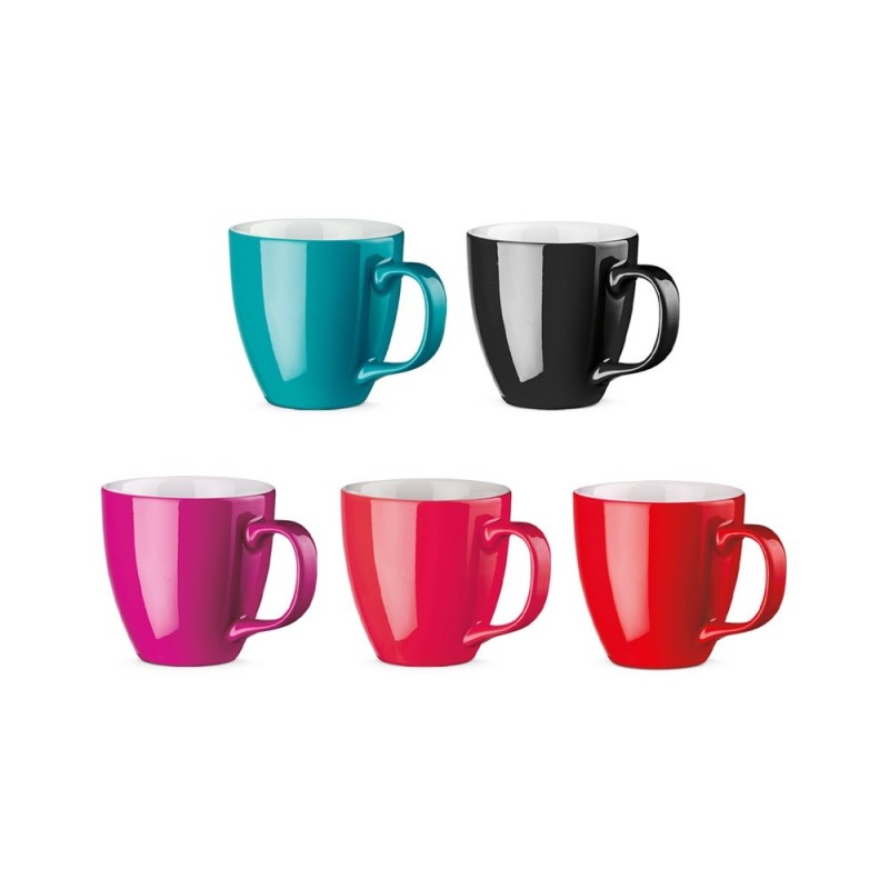 PANTHONY. Tasse en porcelaine avec hydroglaçage 450 mL
