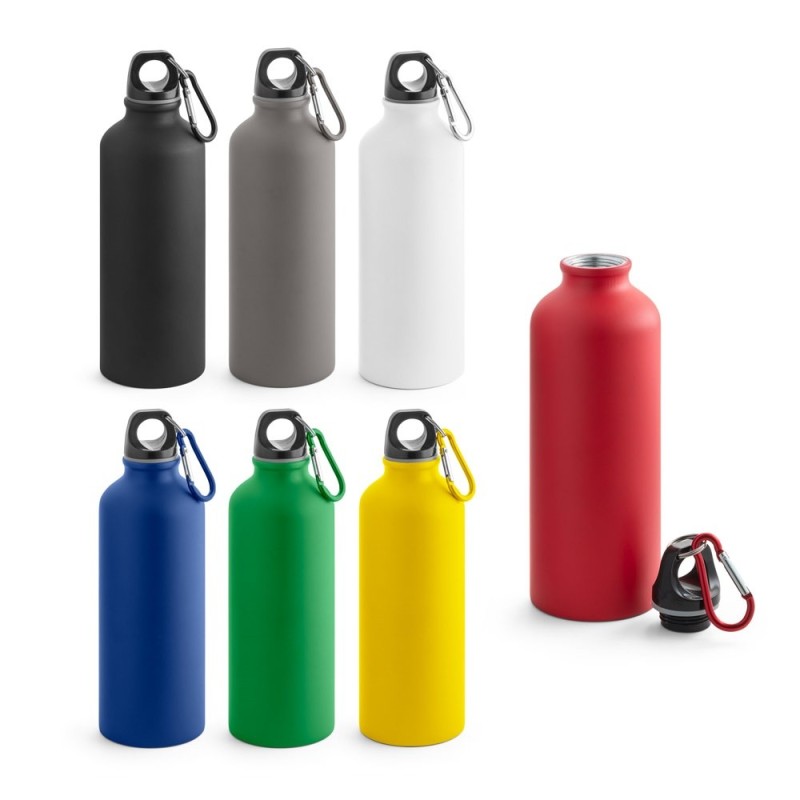 COLLINA. Bouteille aluminium 540mL avec mousqueton
