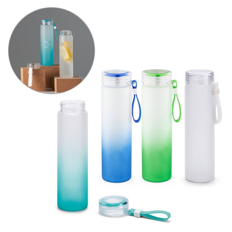 WILLIAMS. Bouteille en verre borosilicate et bouchon en AS 470 mL
