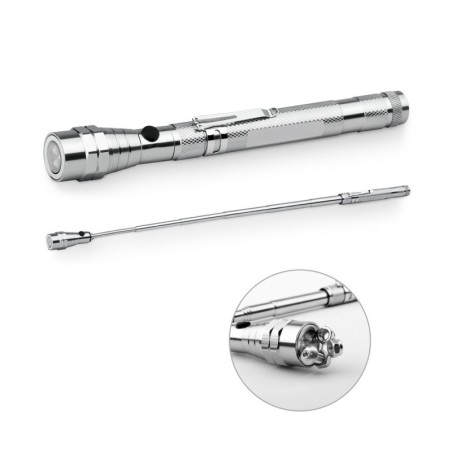NOBEND. Lanterne LED métallique extensible