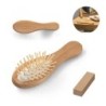 DERN. Brosse à cheveux en bois avec dents en bambou