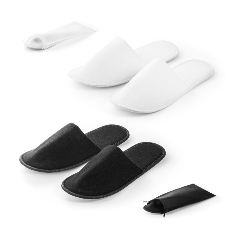 DANES. Chaussons de chambre unisexes en polyester