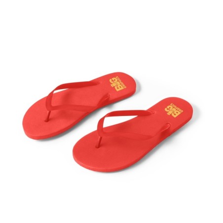MAUPITI L / XL. Pantoufles confortables avec semelle en PE et sangle en PVC