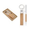 Set stylo à bille et porte-clés EVANS