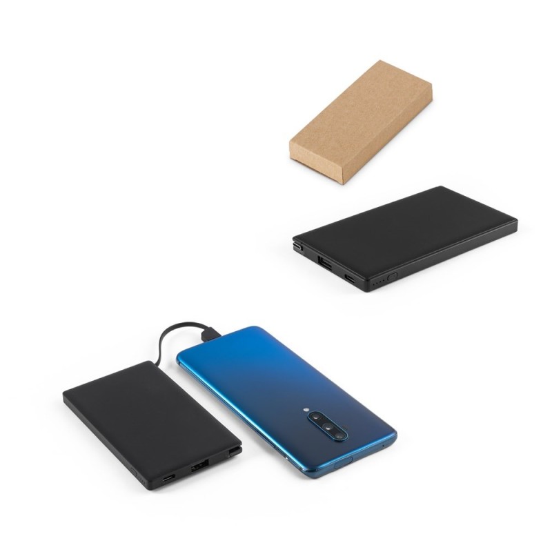 WIGNER. Batterie nomade 4 000 mAh en ABS recyclé (100 % rABS)