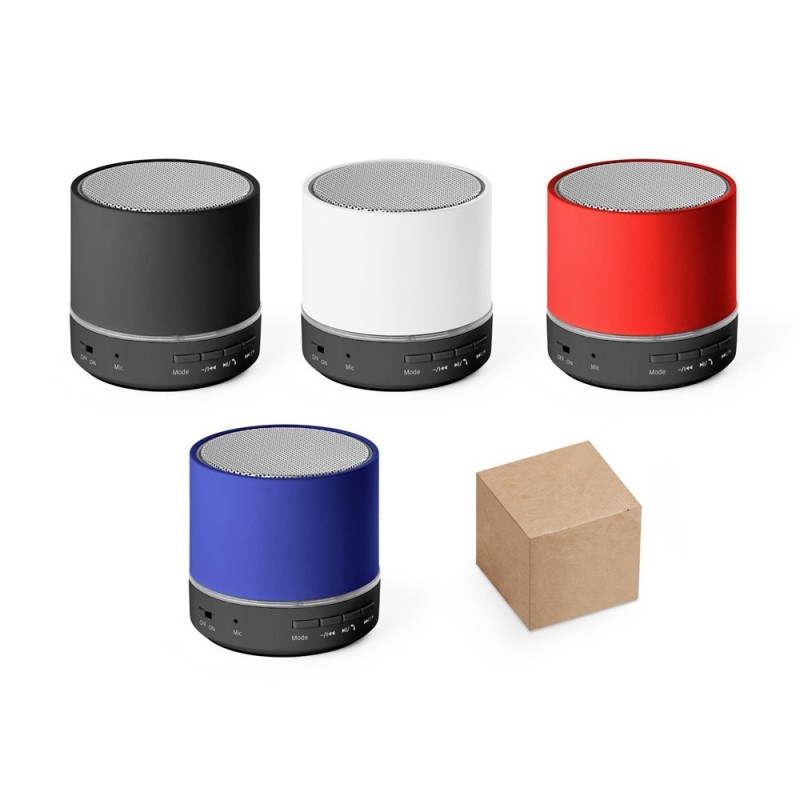 RE-PEREY. Haut-parleur portable 3W avec 4h30m d'autonomie sur ABS recyclé (100 % rABS)