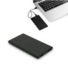 DENNING. Batterie nomade fine en acier inoxydable de 5 000 mAh