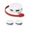 GARDNER. HUB avec câble et 4 ports USB-A en ABS