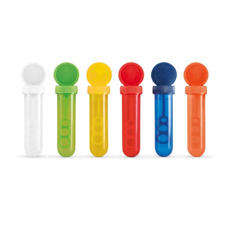 BUBBLY. Tube de bulles de savon en PP