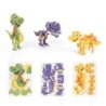 DINOSAURUS. Puzzle 3D en papier en forme de dinosaure