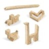 THINKO. Puzzle en bois avec 24 pièces