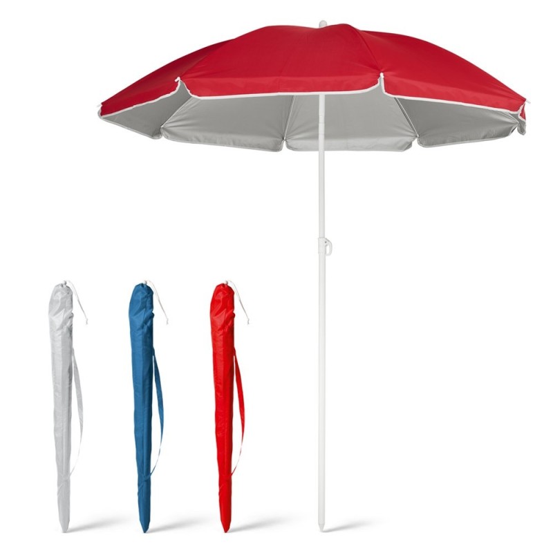 PARANA. Parasol inclinable 210T avec doublure argentée