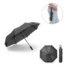 GUSTAVO. Parapluie pongé 190T polyester recyclé (100% rPET) avec ouverture et fermeture automatiques