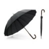 HEDI. Parapluie à 16 baleines en pongee 190T avec ouverture automatique