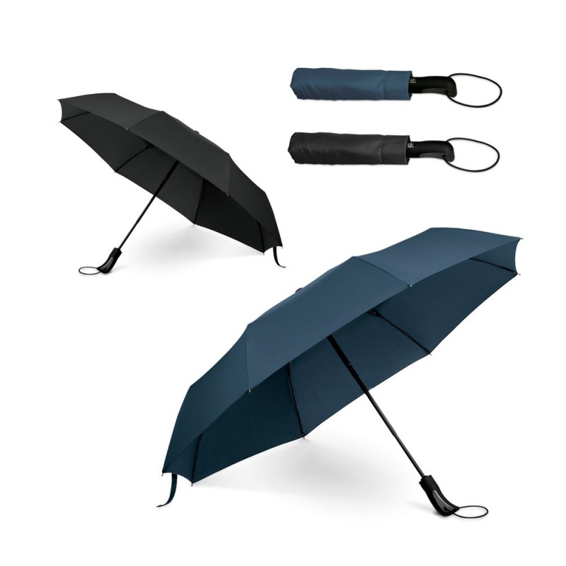 CAMPANELA. Parapluie pliable pongé 190T à ouverture et fermeture automatiques