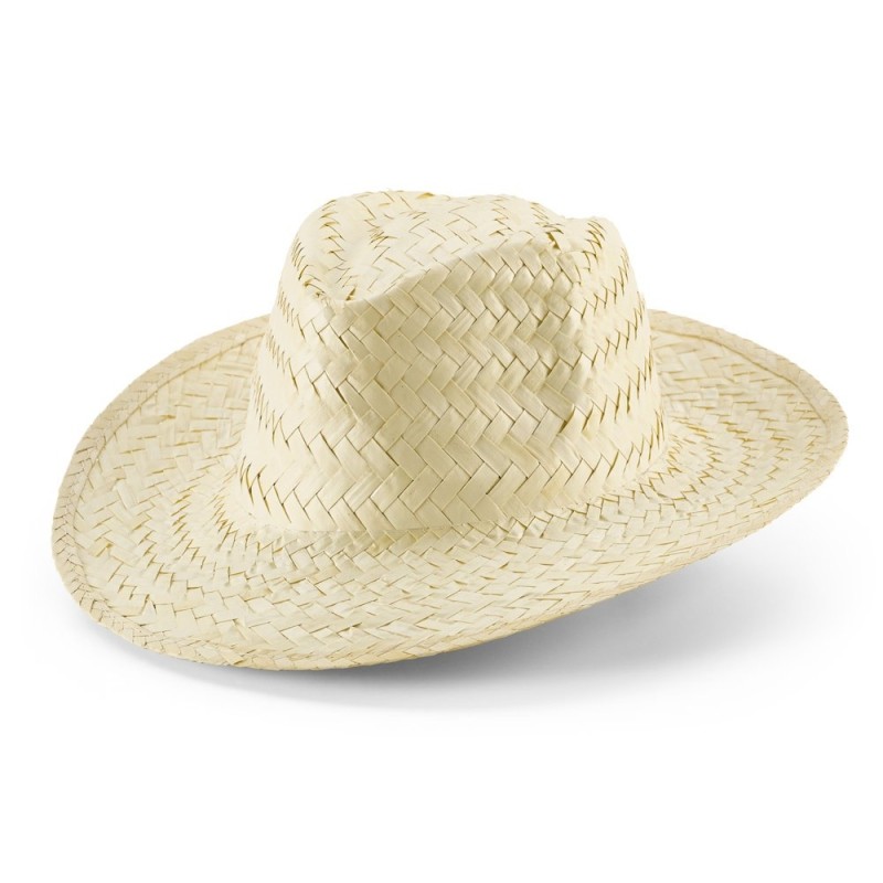 EDWARD. Chapeau de paille naturel