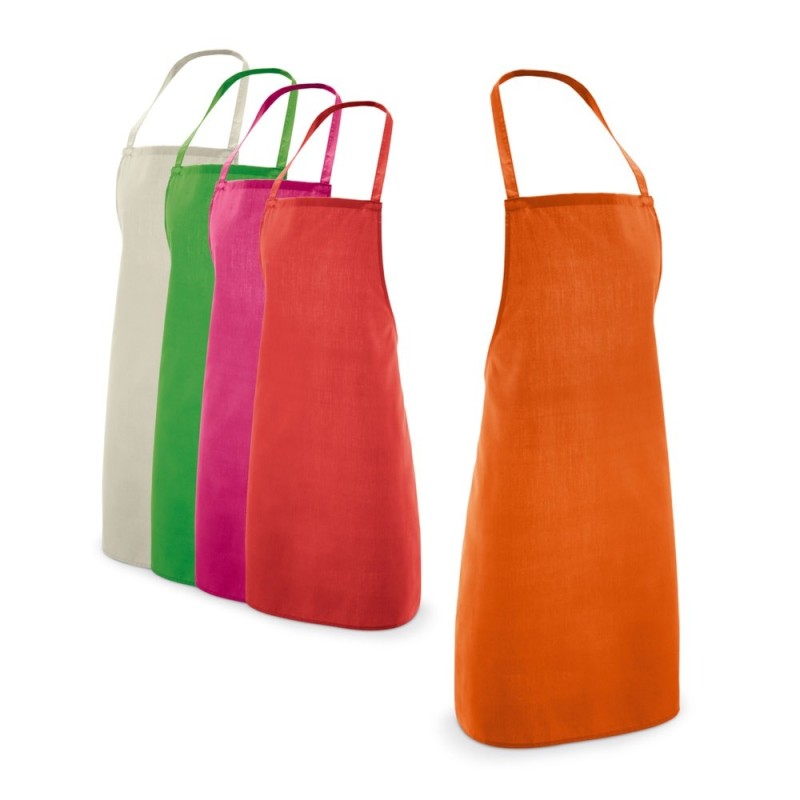 CURRY. Tablier en coton et polyester (180 g/m²)