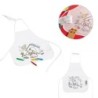 NILO. Tablier de coloriage pour enfants en non-tissé (80 g/m²)