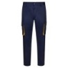 Bleu marine / Jaune