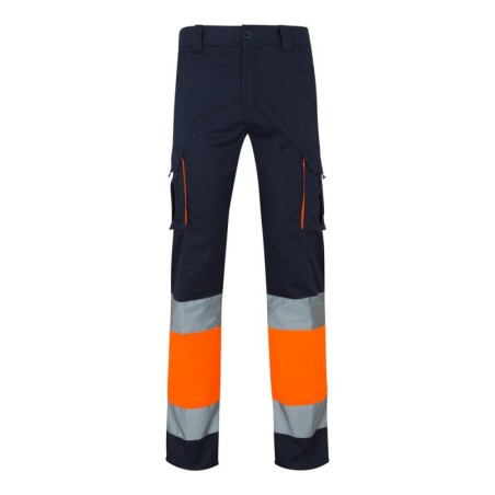 Bleu marine / Orange