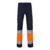 Bleu marine / Orange