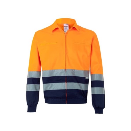 Bleu marine / Orange